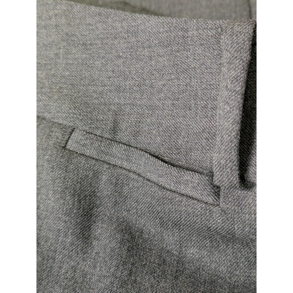Lauren Ralph Lauren Wool Blend Dress Pants Plus 14W Gray Trouser - Picture 5 of 9